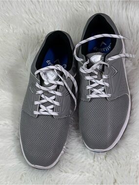 Callaway Men's Gray and White Golf Training Shoes